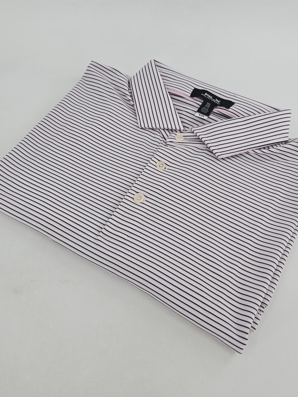 RLX Ralph Lauren Golf Concept 1 Polo Shirt Striped Men's Top